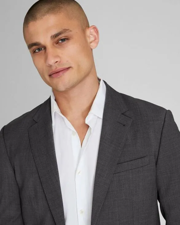 Club Monaco Blazers and Suiting CM Travel Suit Blazer Grey 8211 Men