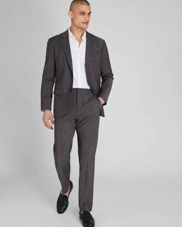 Club Monaco Blazers and Suiting CM Travel Suit Blazer Grey 8211 Men