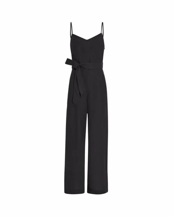 Club Monaco Dresses and Jumpsuits Linen Blend Jumpsuit Black 8211 Women