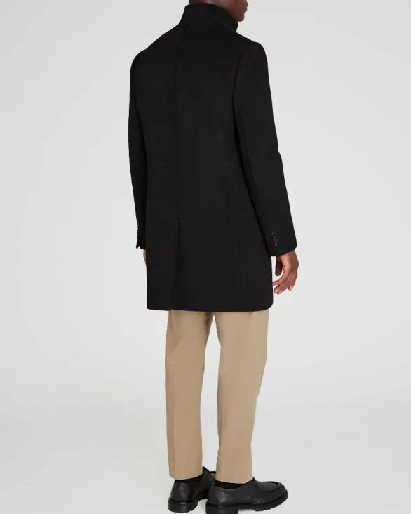 Club Monaco Jackets and Coats Loukas Solid Coat Black 8211 Men