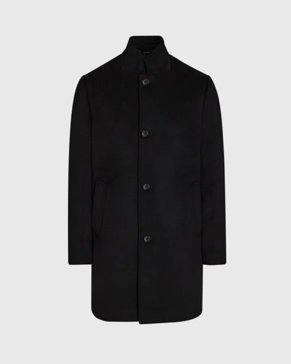 Club Monaco Jackets and Coats Loukas Solid Coat Black 8211 Men