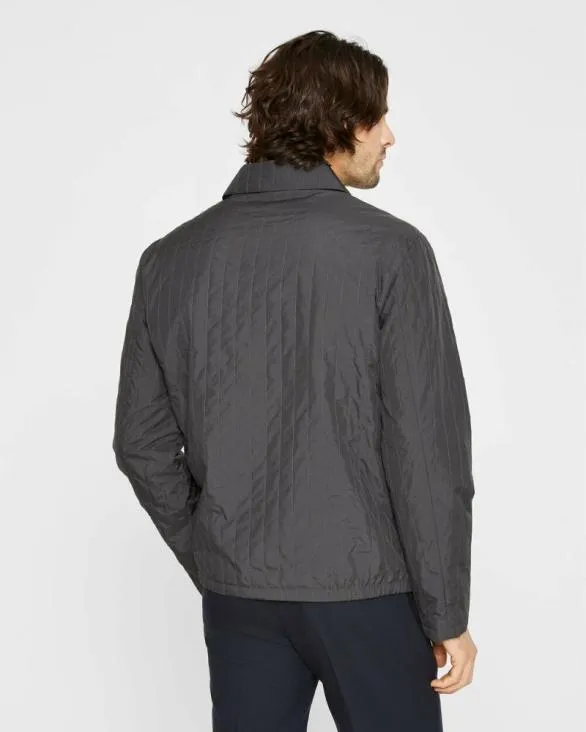 Club Monaco Jackets and Coats Quilted Shirt Jacket Heather Grey 8211 Men