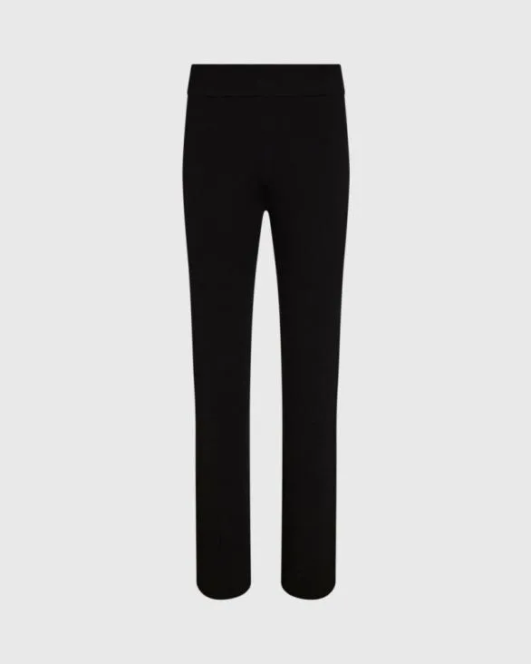 Club Monaco Loungewear Ribbed Sweater Pant Black 8211 Women