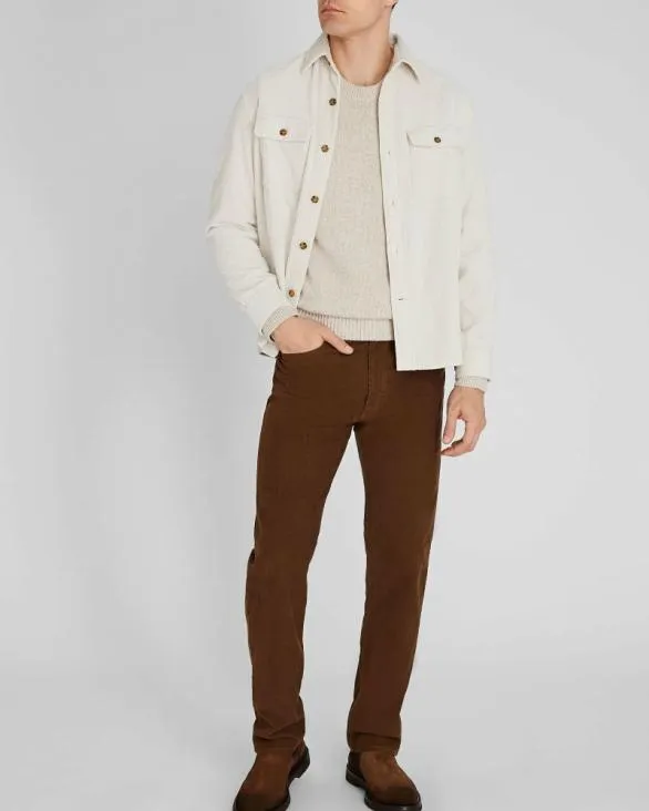 Club Monaco Pants Corduroy 5Pocket Straight Pant Tan 8211 Men
