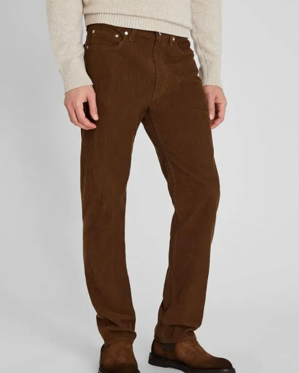 Club Monaco Pants Corduroy 5Pocket Straight Pant Tan 8211 Men