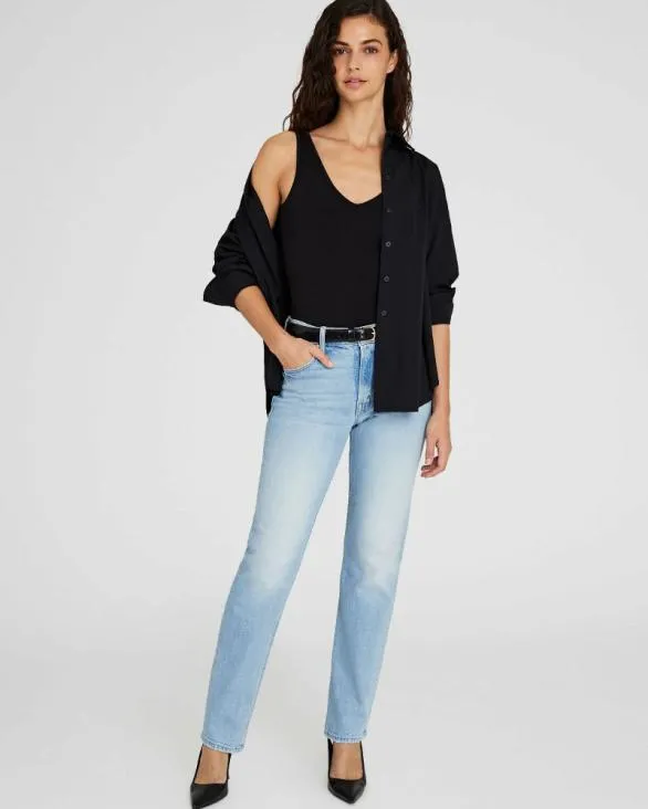 Club Monaco Pants MOTHER The Smarty Pants Skimp Jeans Light Denim 8211 Women