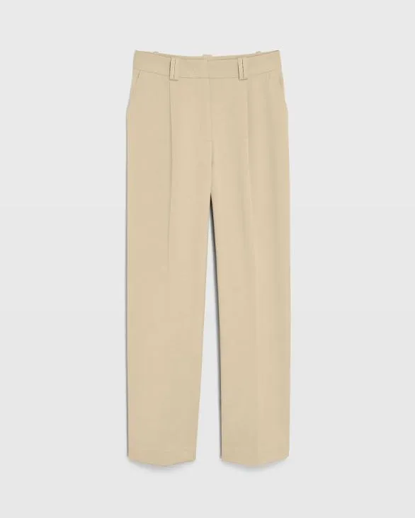Club Monaco Pants Single Pleat Trouser Khaki 8211 Women