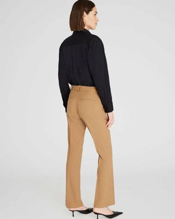 Club Monaco Pants Slim Bootcut Borrem Trouser Warm Camel 8211 Women