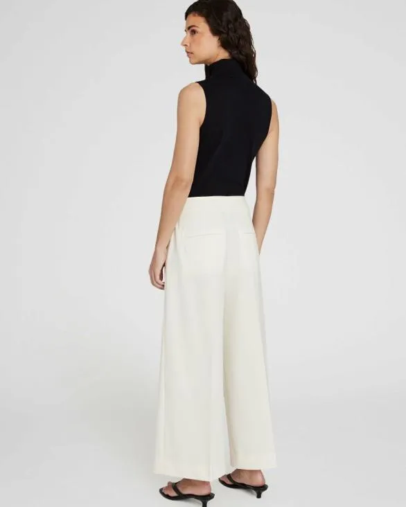 Club Monaco Pants WideLeg Borrem Pant Whiteblack 8211 Women