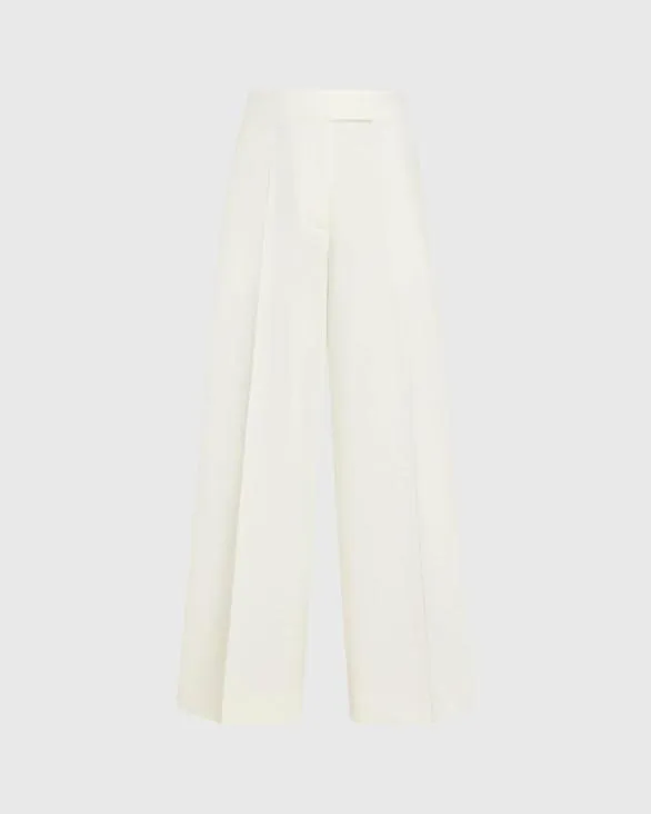 Club Monaco Pants WideLeg Borrem Pant Whiteblack 8211 Women