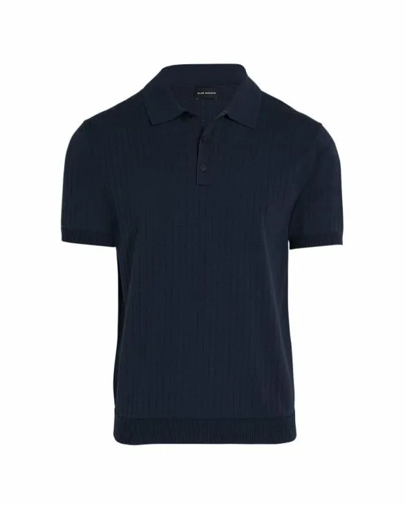 Club Monaco Polos ShortSleeve Stitch Polo Navy 8211 Men