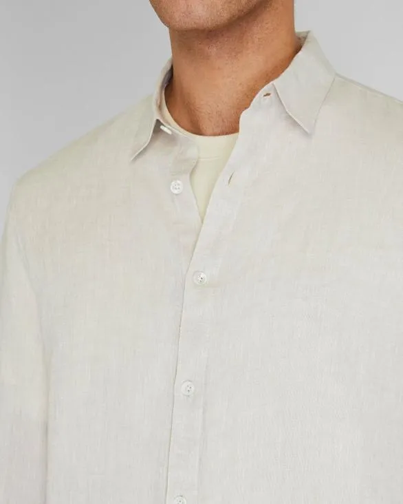 Club Monaco Shirts Carlo Bassetti Italian Linen Shirt Natural 8211 Men