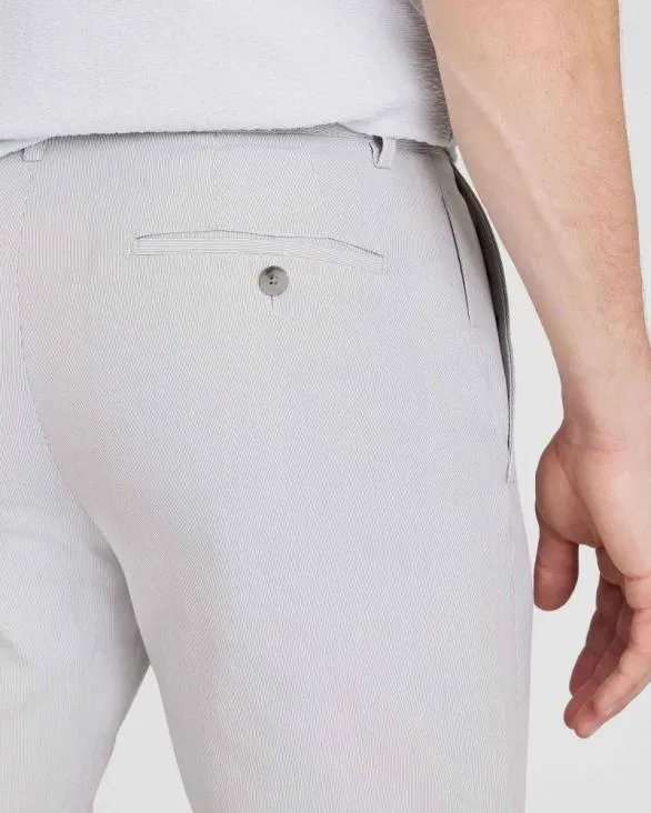 Club Monaco Shorts Baxter MicroStripe 7034 Shorts Grey 8211 Men
