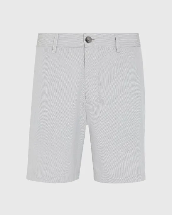 Club Monaco Shorts Baxter MicroStripe 7034 Shorts Grey 8211 Men