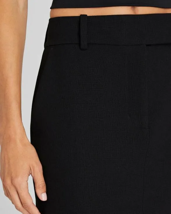 Club Monaco Skirts Trouser Style Suiting Mini Skirt Black 8211 Women