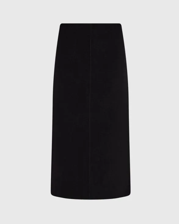 Club Monaco Skirts Wool DoubleFaced Midi Skirt Black 8211 Women