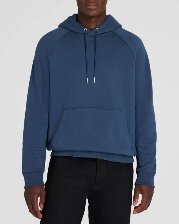 Club Monaco Sweatshirts and Lounge Relaxed Classic Terry Hoodie Denim 8211 Men