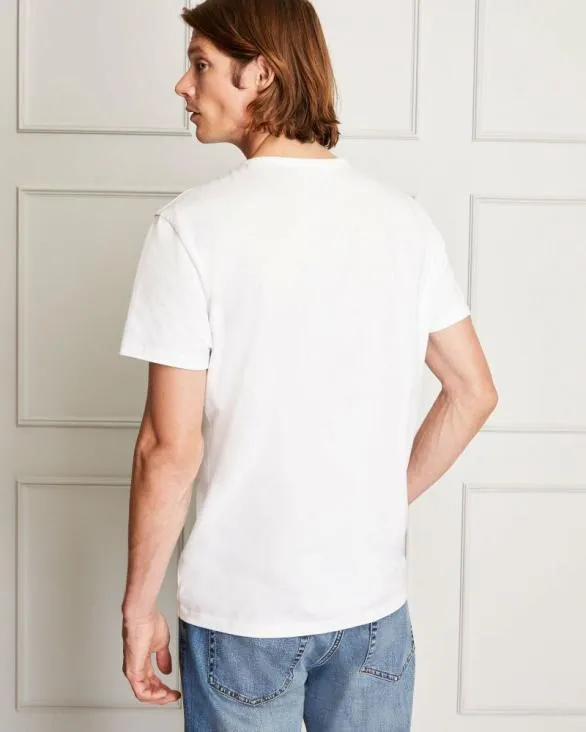 Club Monaco Tees Japanese Cotton Short Sleeve Tee White 8211 Men