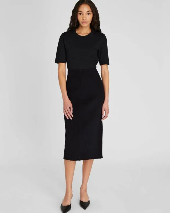 Club Monaco Tees Perfect Tee Black 8211 Women