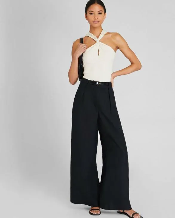 Club Monaco Tops Ribbed Twist Knit Top White 8211 Women