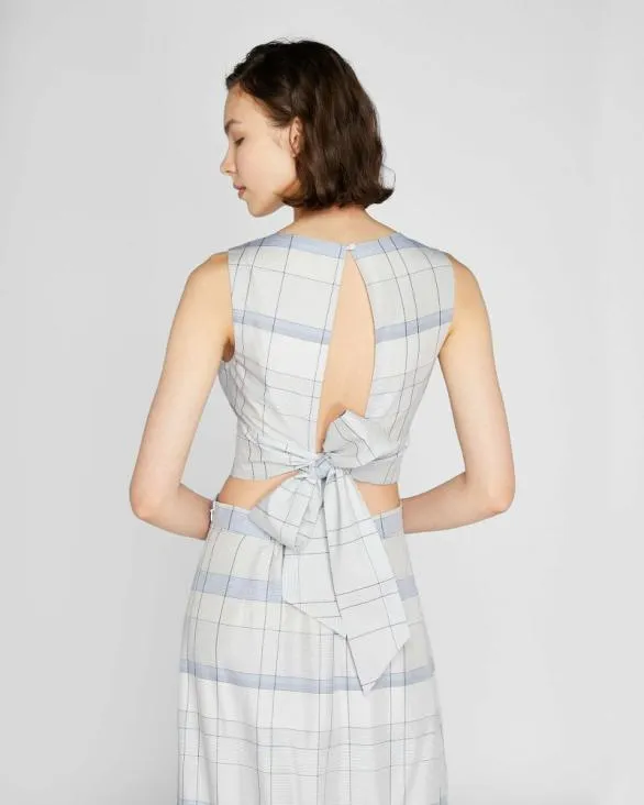Club Monaco Tops Tie Back Crop Top White 8211 Women