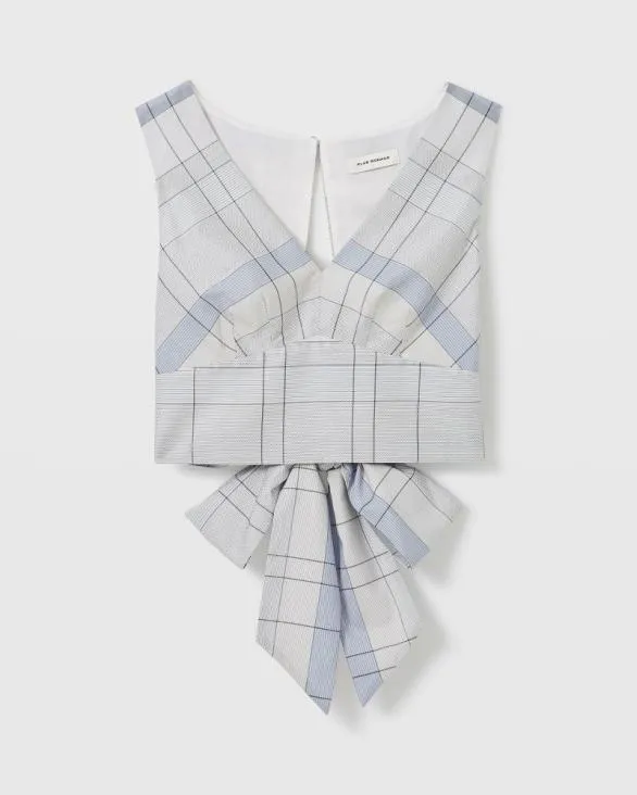 Club Monaco Tops Tie Back Crop Top White 8211 Women