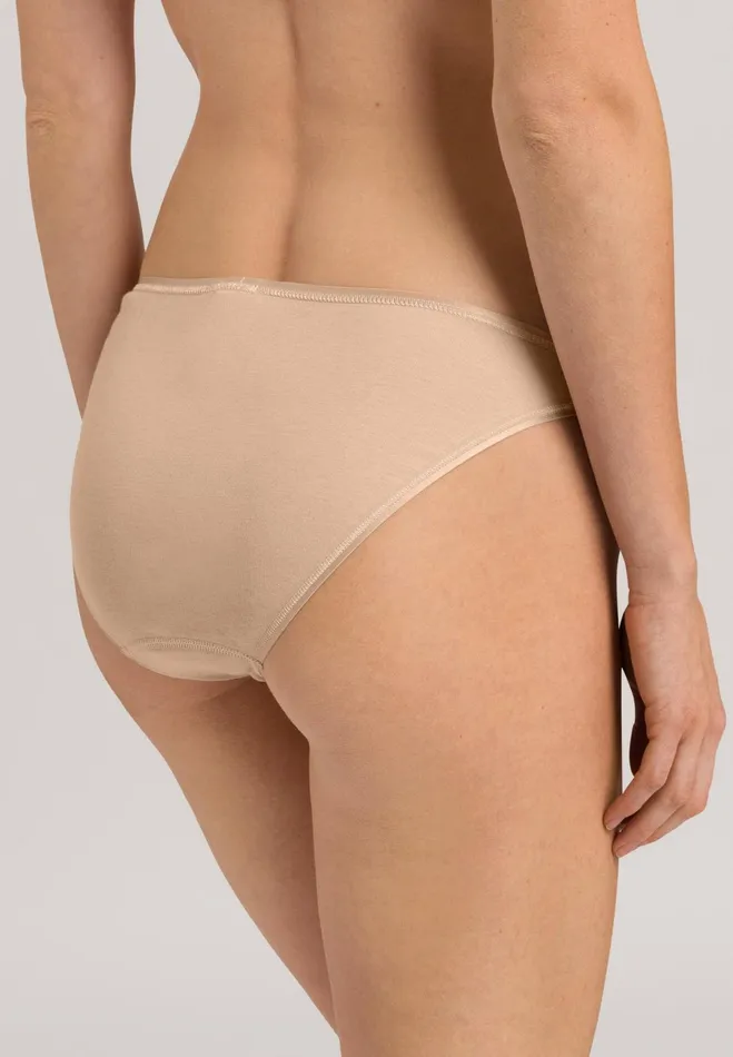 Cotton Bikini Beige Women HANRO Bikini Briefs