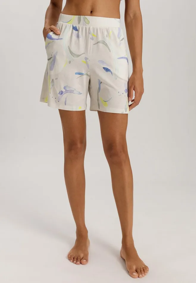 Cotton Blend Shorts Dive Of Color Women HANRO Pajama Bottoms