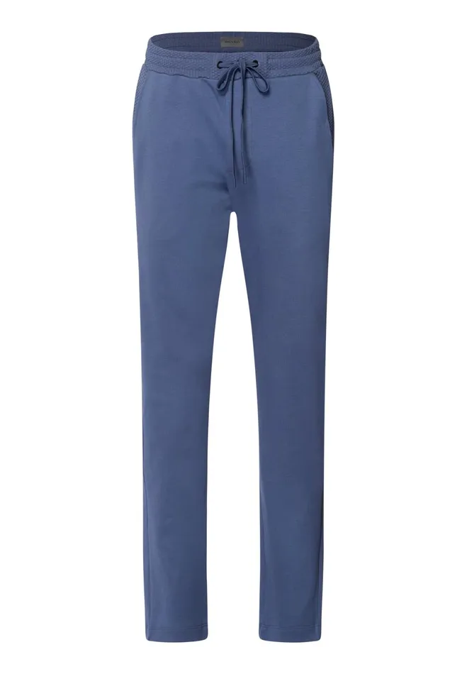 Cotton Drawstring Lounge Pants Vintage Indigo Men HANRO Loungewear