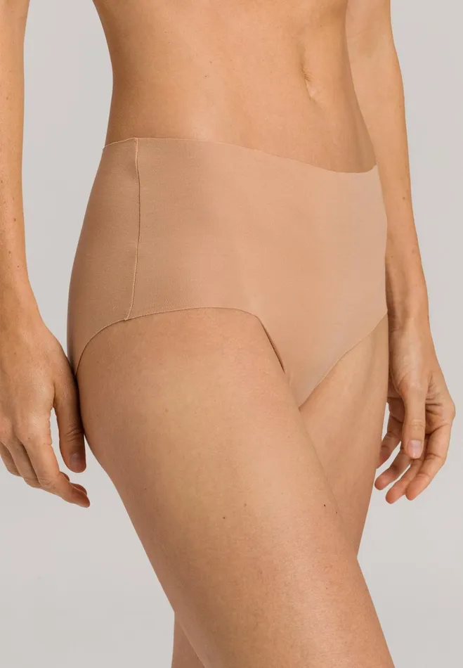 Cotton Full Brief Beige Women HANRO Full Briefs