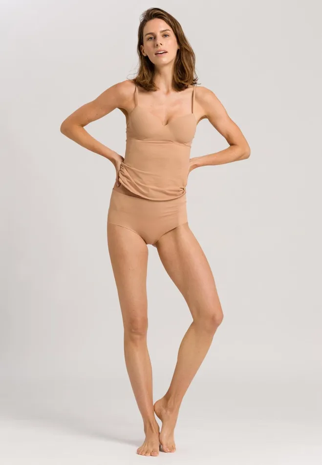 Cotton Full Brief Beige Women HANRO Full Briefs