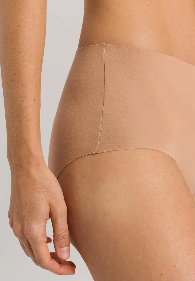 Cotton Full Brief Beige Women HANRO Full Briefs