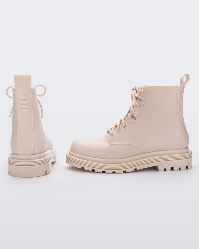 Coturno Beige Women Melissa Boots