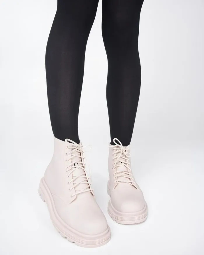 Coturno Beige Women Melissa Boots
