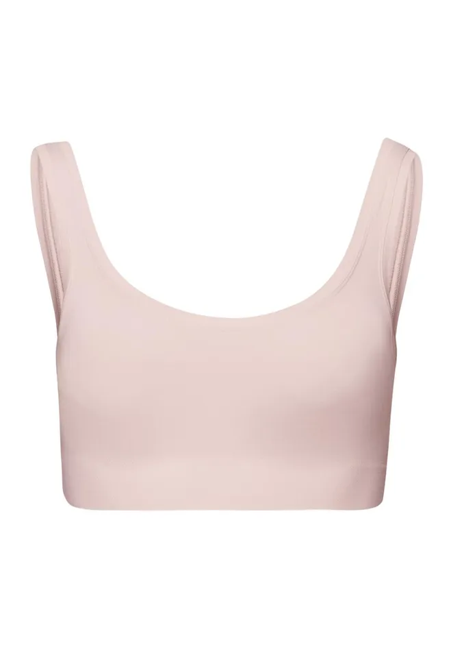 Crop Top Rose Cream Women HANRO Wireless Bras