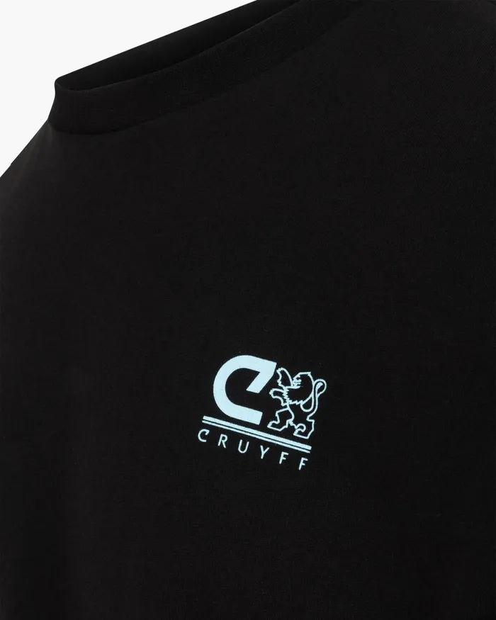 Cruyff Agility Tee Black Men TShirts and Polo039s Cruyff Agility Tee Black Men TShirts and Polo039s