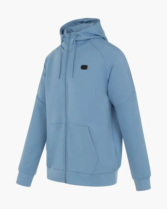 Cruyff Axel ZT Hood Blue Men Sweats and Hoodies