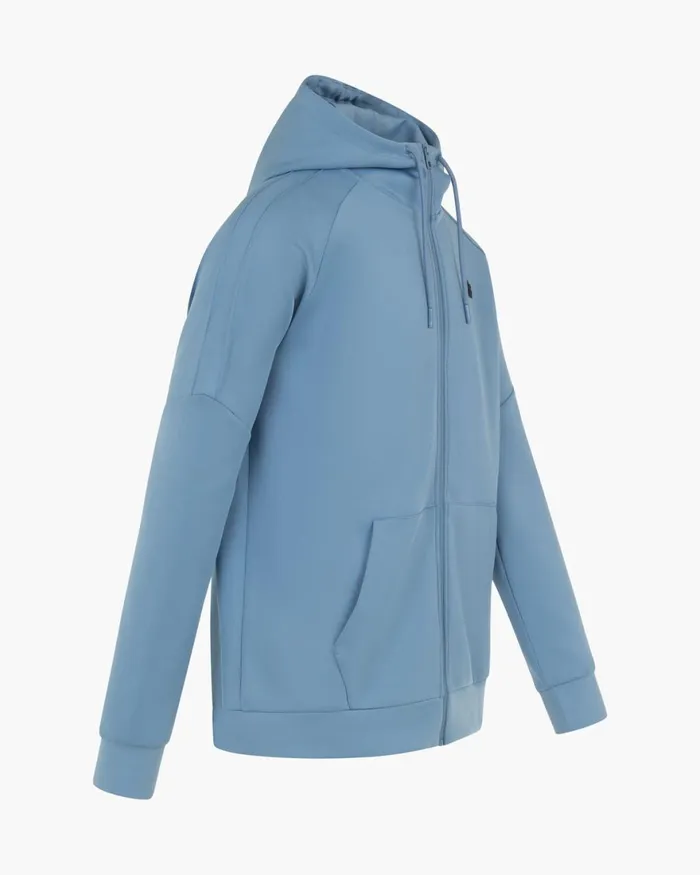 Cruyff Axel ZT Hood Blue Men Sweats and Hoodies