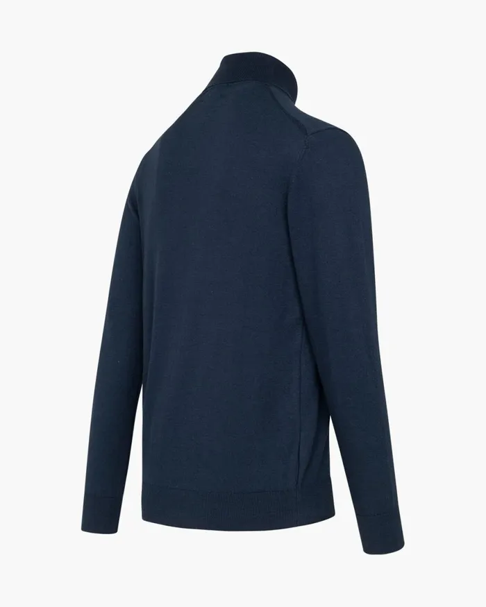 Cruyff Basco Turtle Neck Navy Men Sweats and Hoodies Cruyff Basco Turtle Neck Navy Men Sweats and Hoodies