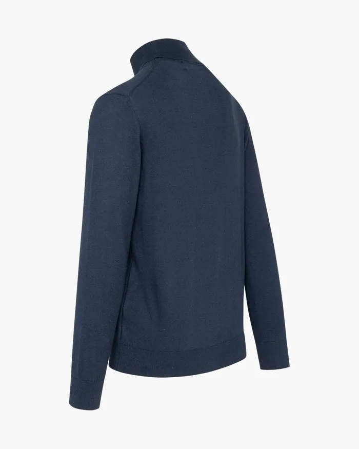 Cruyff Basco Turtle Neck Navy Men Sweats and Hoodies Cruyff Basco Turtle Neck Navy Men Sweats and Hoodies