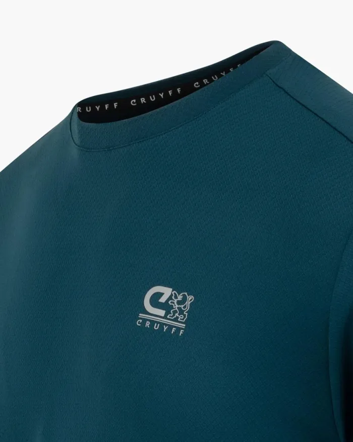 Cruyff Blaze TShirt Teal Men TShirts and Polo039s Cruyff Blaze TShirt Teal Men TShirts and Polo039s