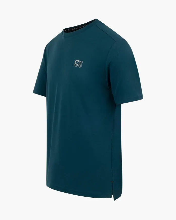 Cruyff Blaze TShirt Teal Men TShirts and Polo039s Cruyff Blaze TShirt Teal Men TShirts and Polo039s