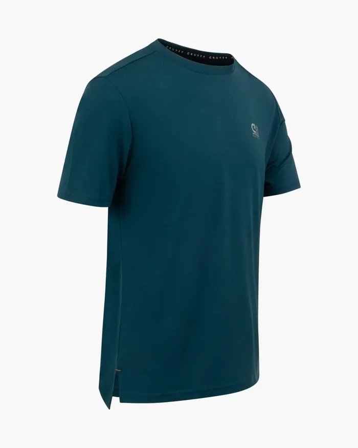 Cruyff Blaze TShirt Teal Men TShirts and Polo039s Cruyff Blaze TShirt Teal Men TShirts and Polo039s