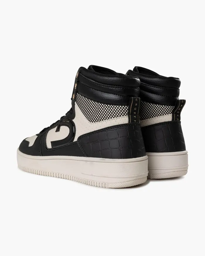 Cruyff Campo High Lux Blackwhite Women Sneakers