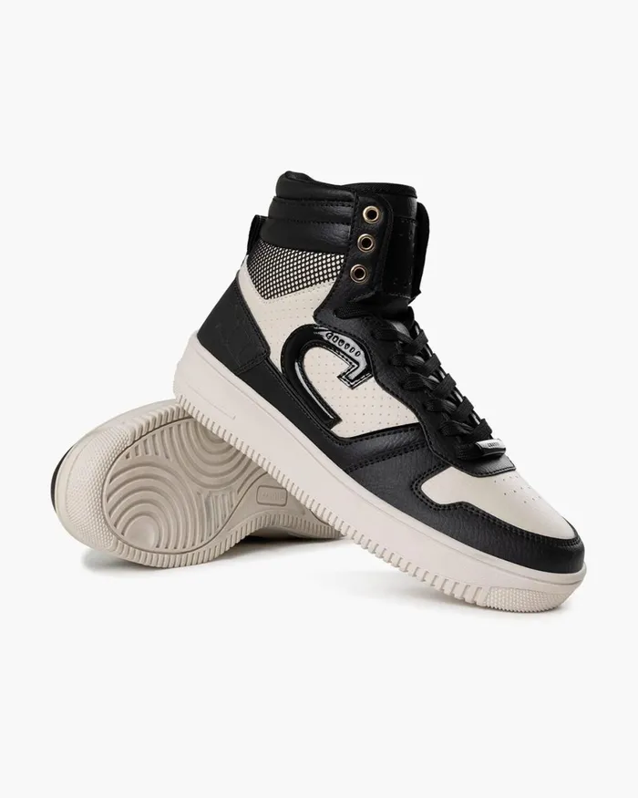 Cruyff Campo High Lux Blackwhite Women Sneakers