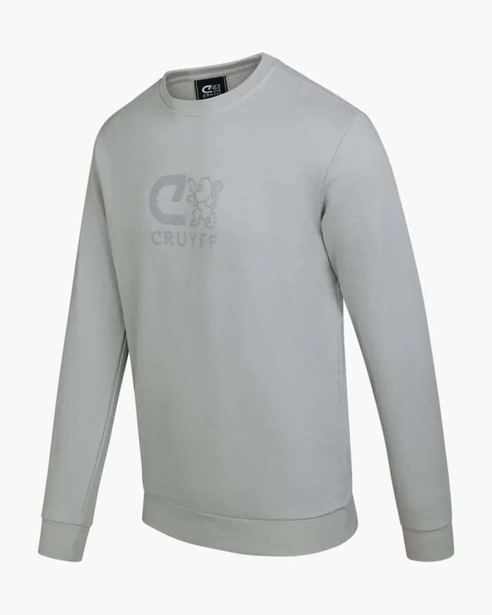 Cruyff Classic Crewneck Ultimate Grey Men Sweats and Hoodies Cruyff Classic Crewneck Ultimate Grey Men Sweats and Hoodies