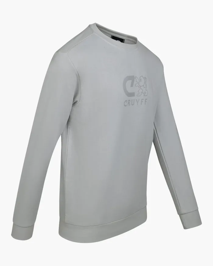 Cruyff Classic Crewneck Ultimate Grey Men Sweats and Hoodies Cruyff Classic Crewneck Ultimate Grey Men Sweats and Hoodies