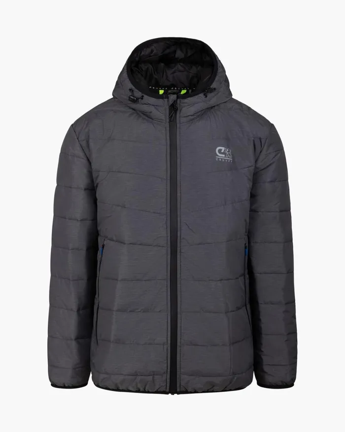 Cruyff Explore Quilted Jacket Light Grey Men Jackets