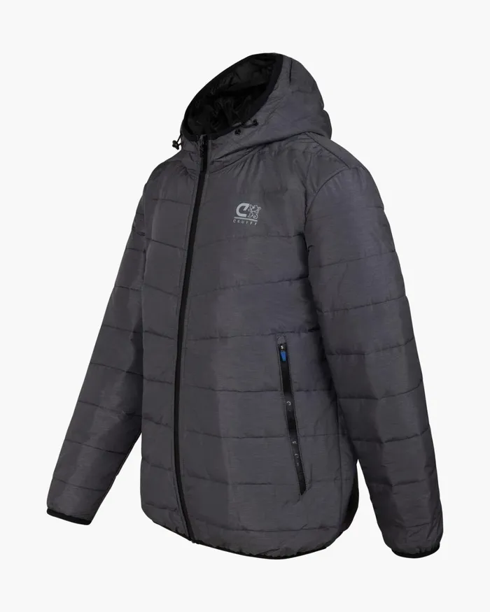 Cruyff Explore Quilted Jacket Light Grey Men Jackets Cruyff Explore Quilted Jacket Light Grey Men Jackets