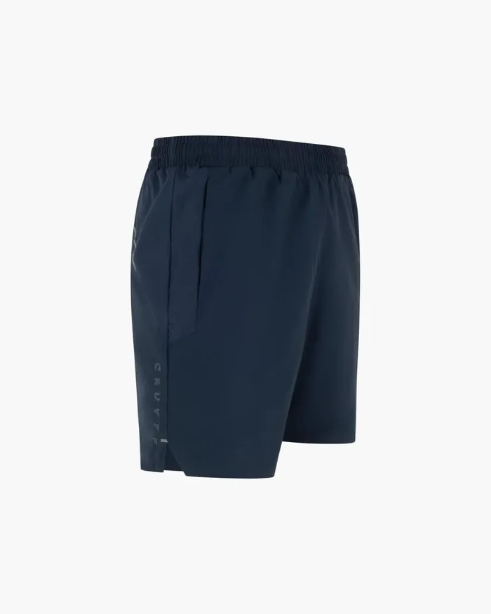 Cruyff Flame Shorts Navy Men Bottoms Cruyff Flame Shorts Navy Men Bottoms